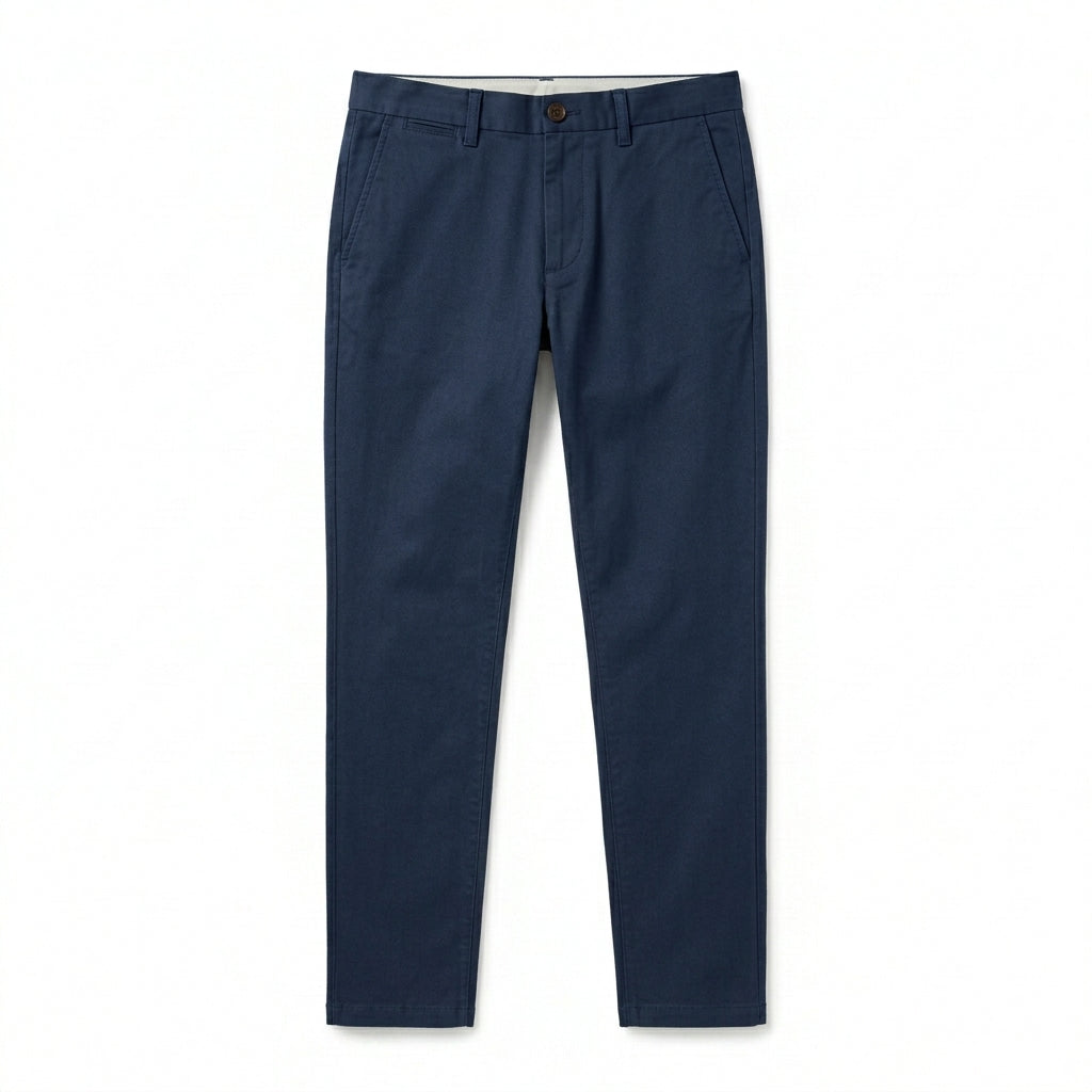 Nkollzqu™ Stonebridge Stretch Tapered Chino Pants – Men's Slim-Straight Casual Work Trousers