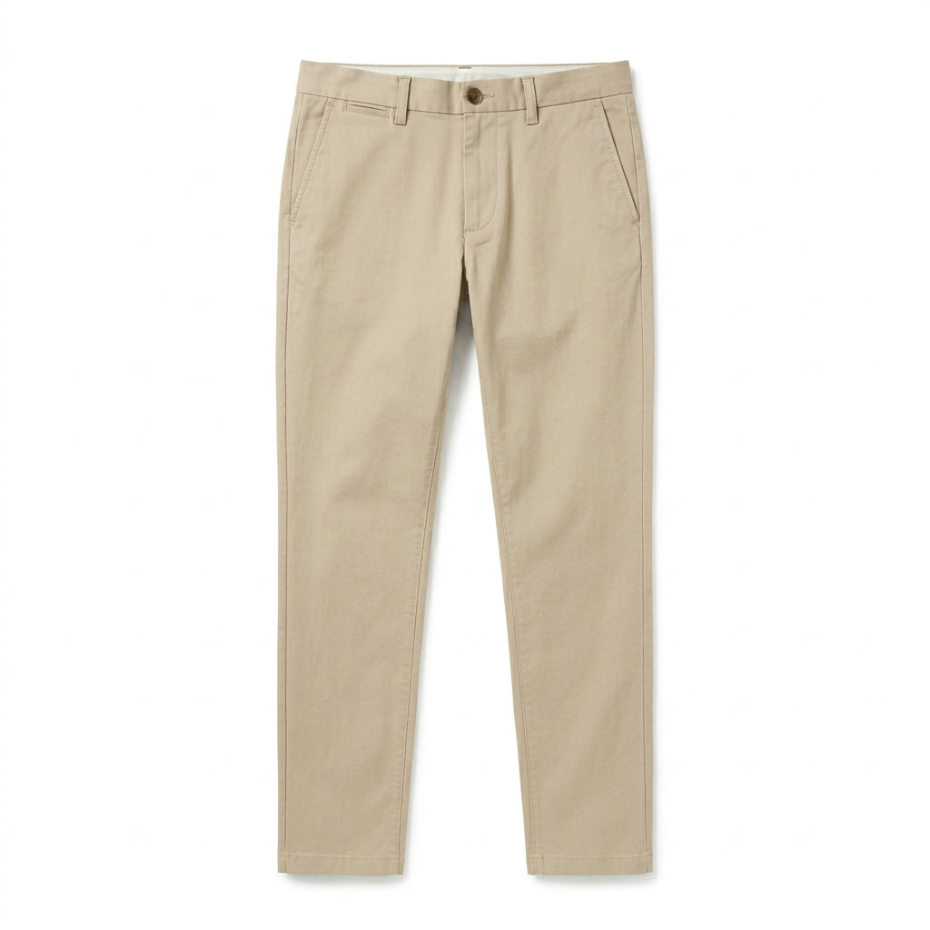 Nkollzqu™ Stonebridge Stretch Tapered Chino Pants – Men's Slim-Straight Casual Work Trousers