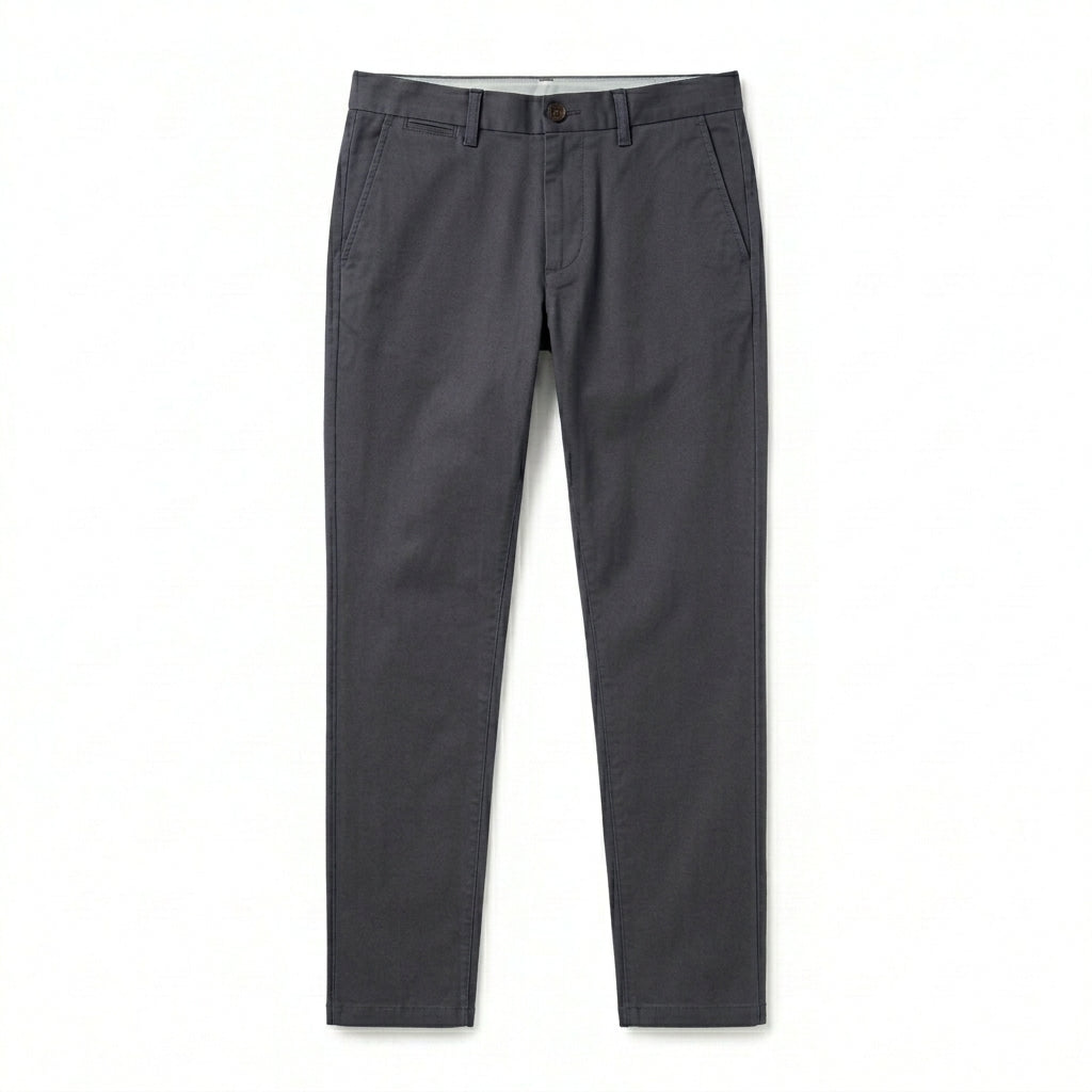Nkollzqu™ Stonebridge Stretch Tapered Chino Pants – Men's Slim-Straight Casual Work Trousers
